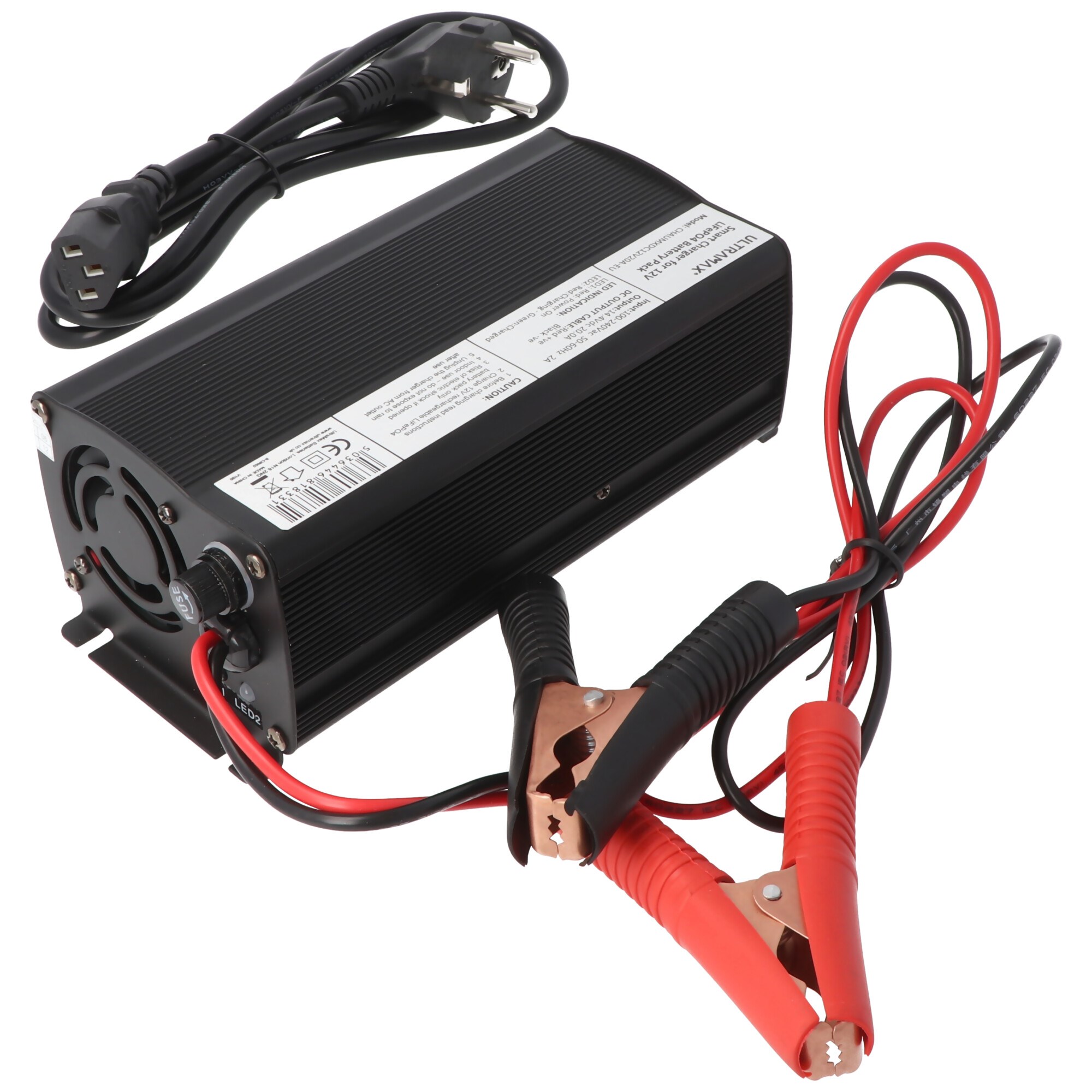 LiFePO4 hızlı şarj cihazı 12 volt şarj akımı maks. 20A
