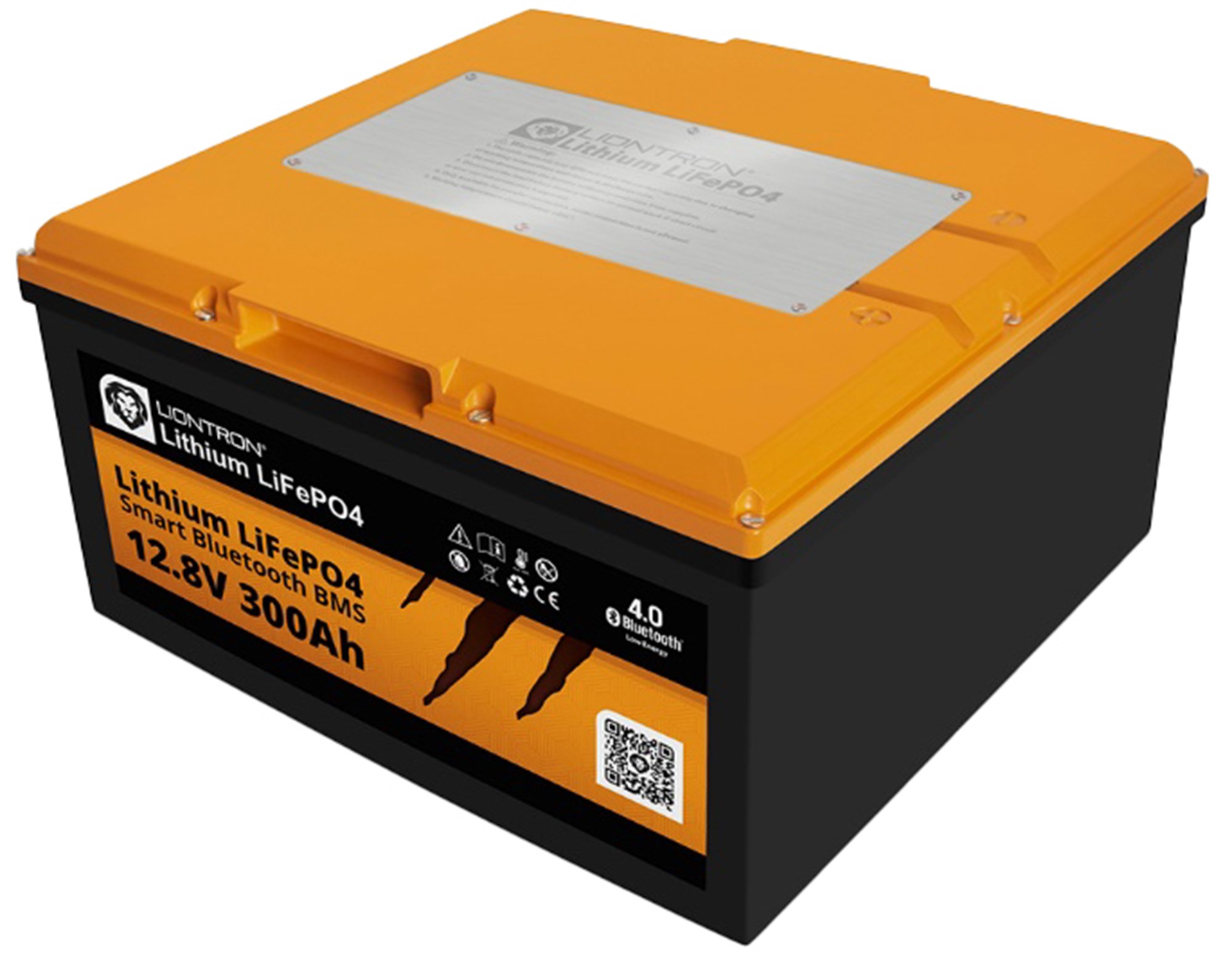 LIONTRON LiFePO4 mobil ev koltuk altı aküsü Smart BMS 12,8V, 300Ah - 12 volt kurşun akülerin tam yerini alıyor