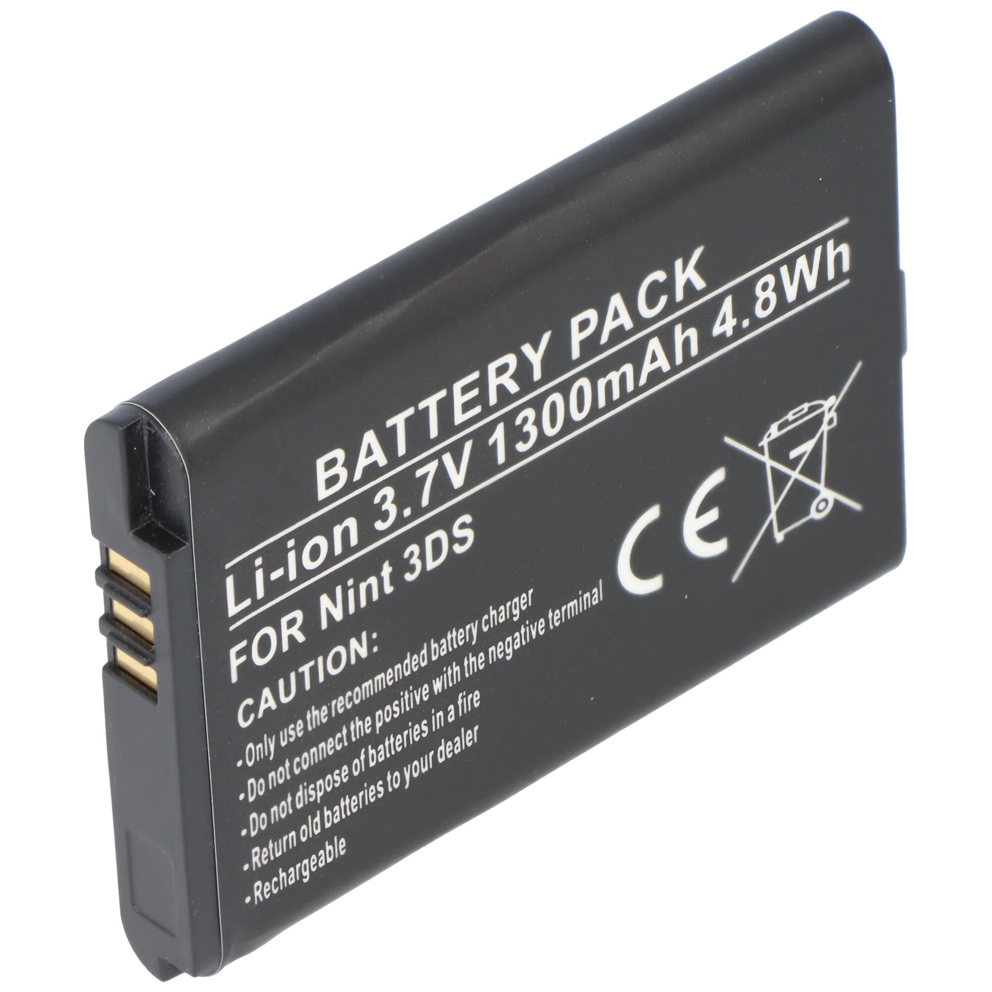 Nintendo 3DS, CTR-001, CTR-003, C / CTR-A-AB, MIN-CTR-001 3.7 volt 1200mAh için uygun pil