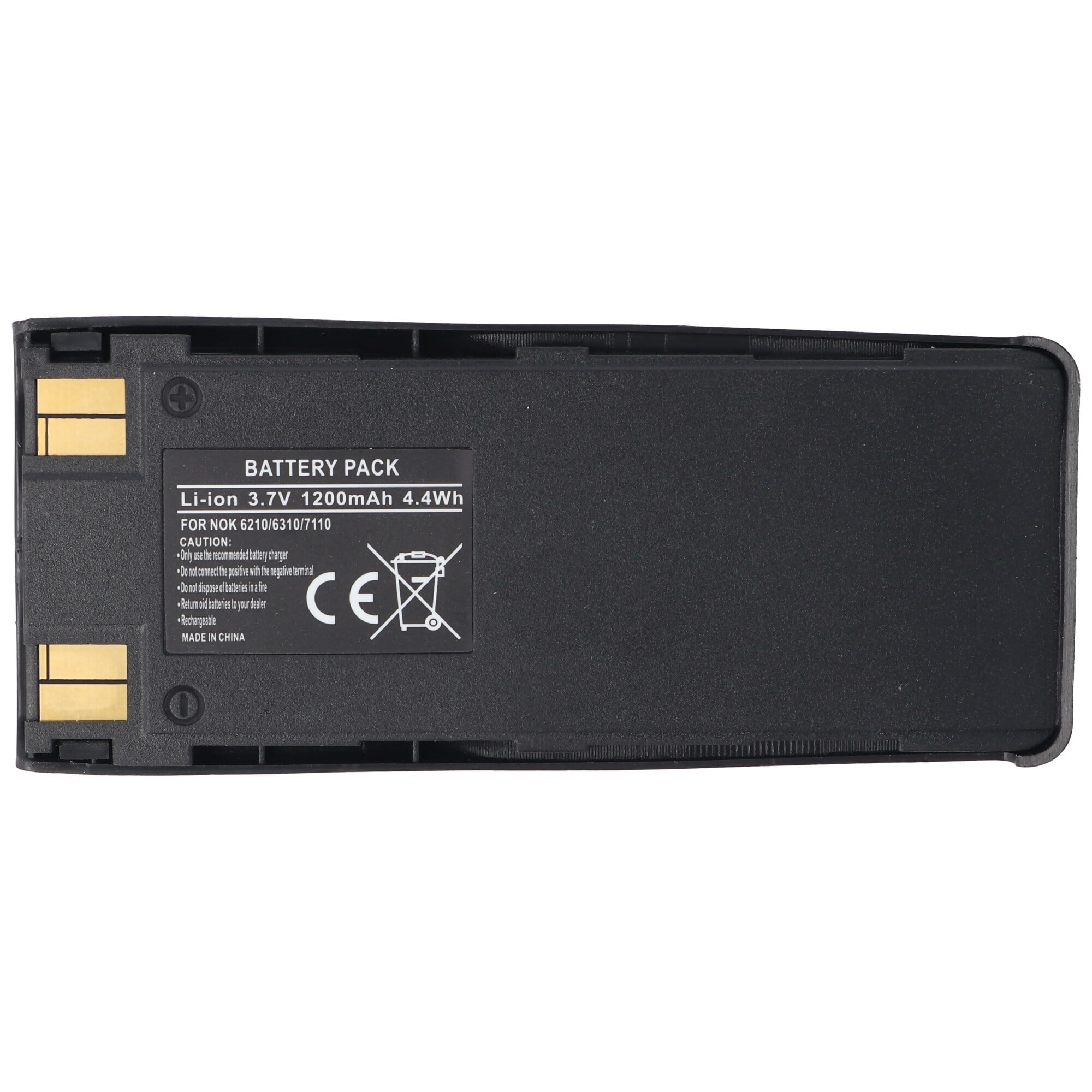 Nokia 5110, 5130, 6110, 6130, 6150 6310, 6210, 7110 pil tipi BMS-2S, BLS-2N, BPS-2, 1200mAh için uygun pil