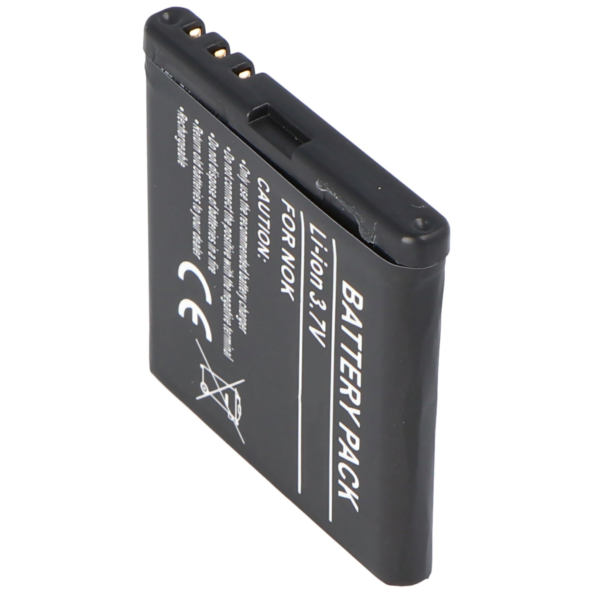 Nokia 6500 slide, BP-5M, 900mAh için uygun AccuCell batarya