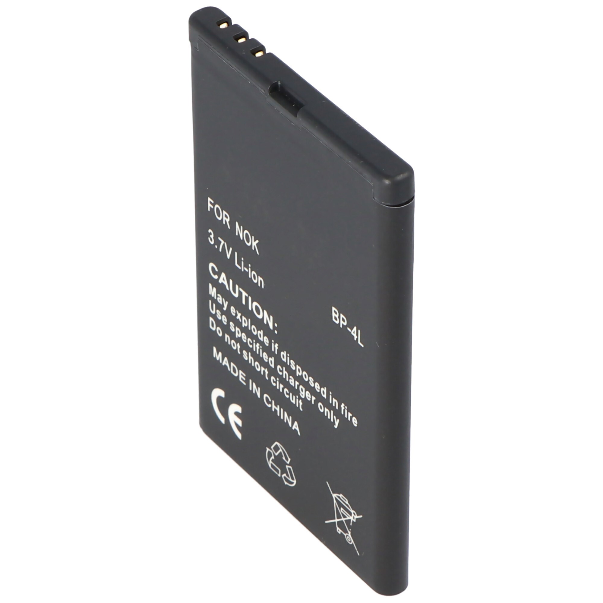 Nokia E63 Communicator, BP-4L 1100mAh için uygun AccuCell batarya
