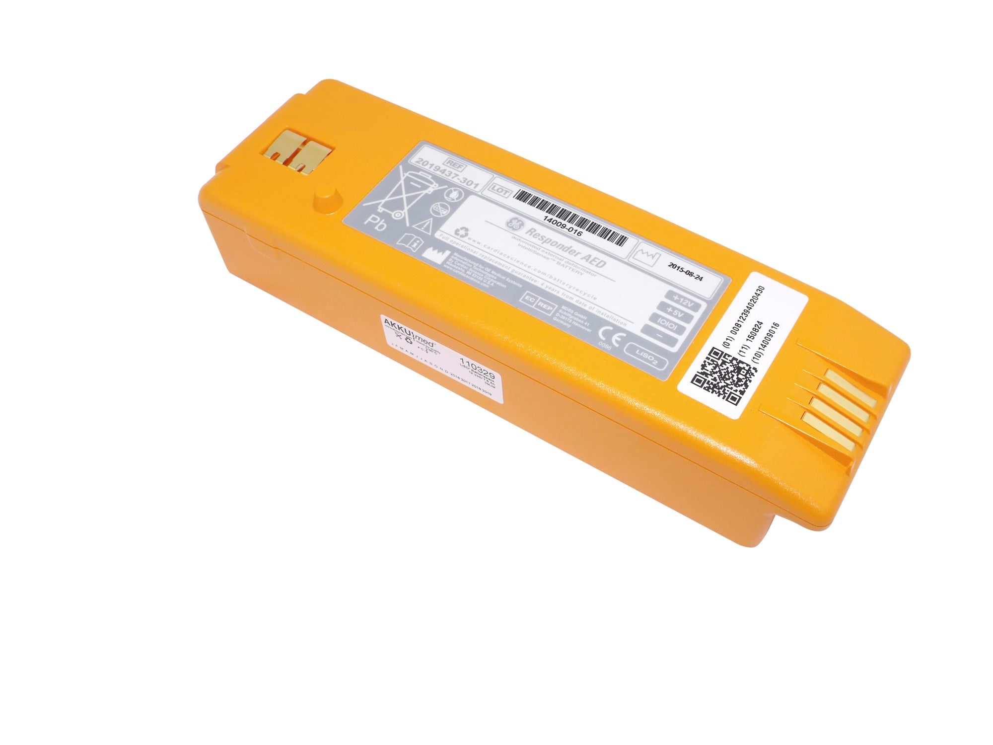 Orijinal Lityum Pil GE Responder AED Defibrilatör - 2019437-001