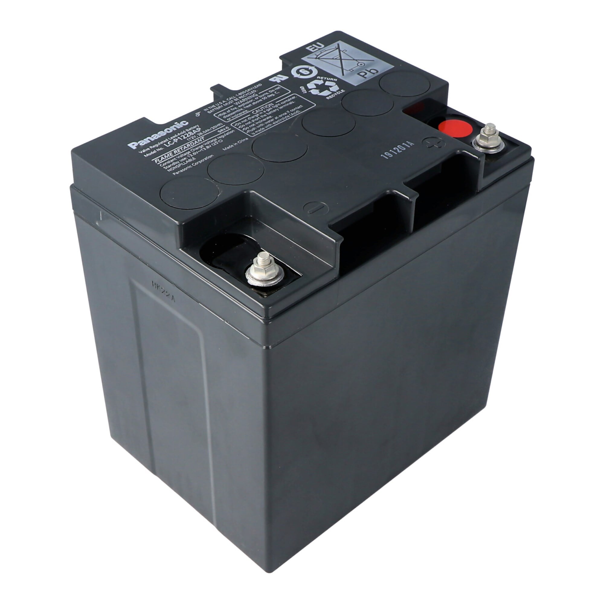 Panasonic LC-P1228AP 12 volt 28Ah M5 temas X1228, önceden