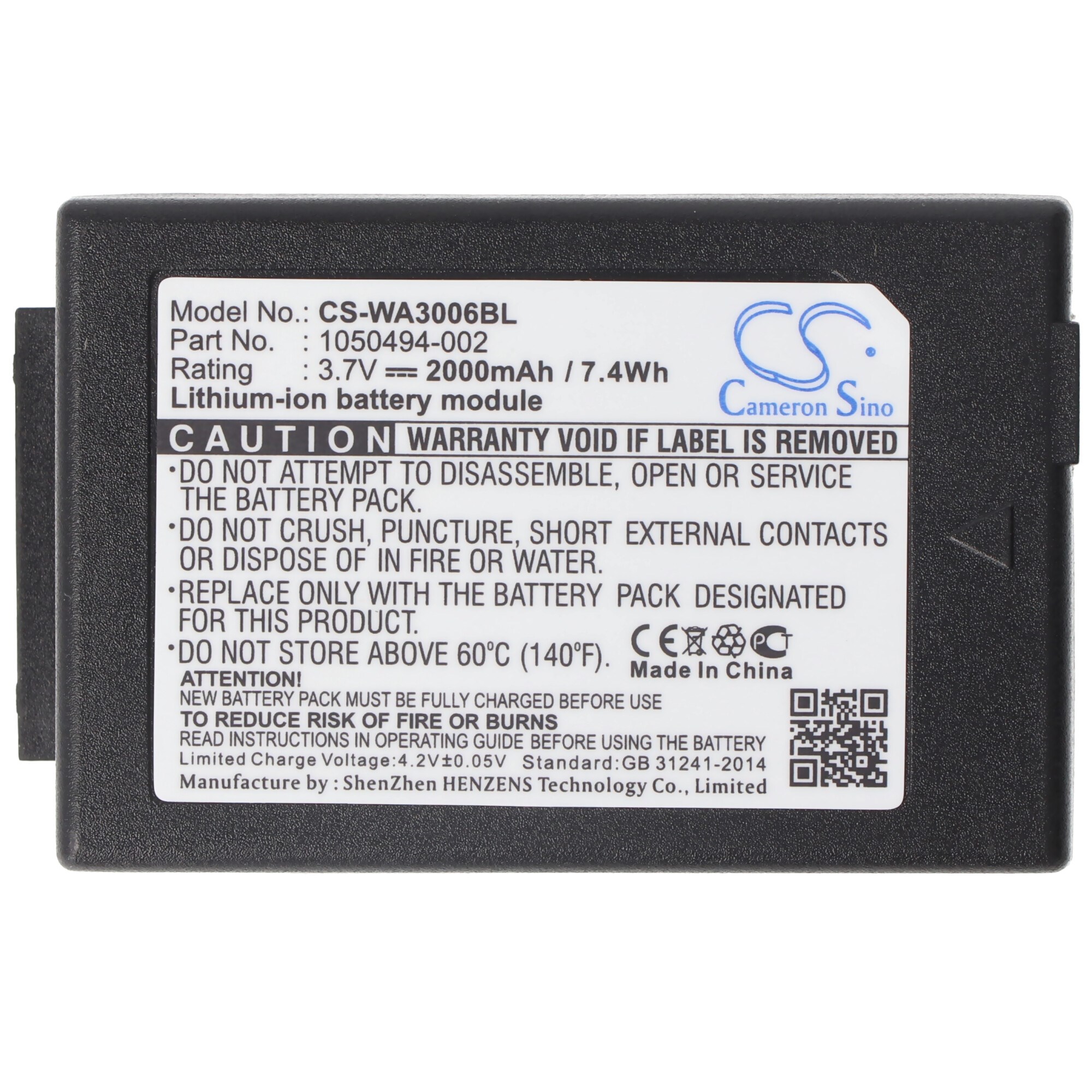 Psion WA3006, Li-ion, 3.7V, 3000mAh, 11.1Wh için uygun pil