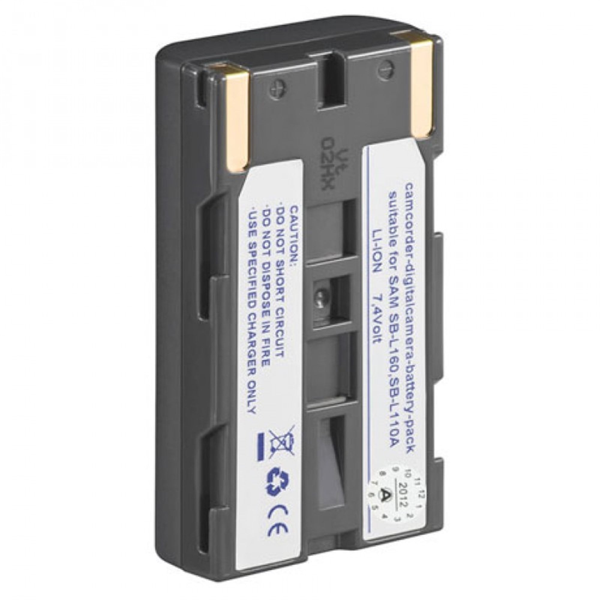 Samsung SB-L160, SB-L110A gümüş için uygun AccuCell pil