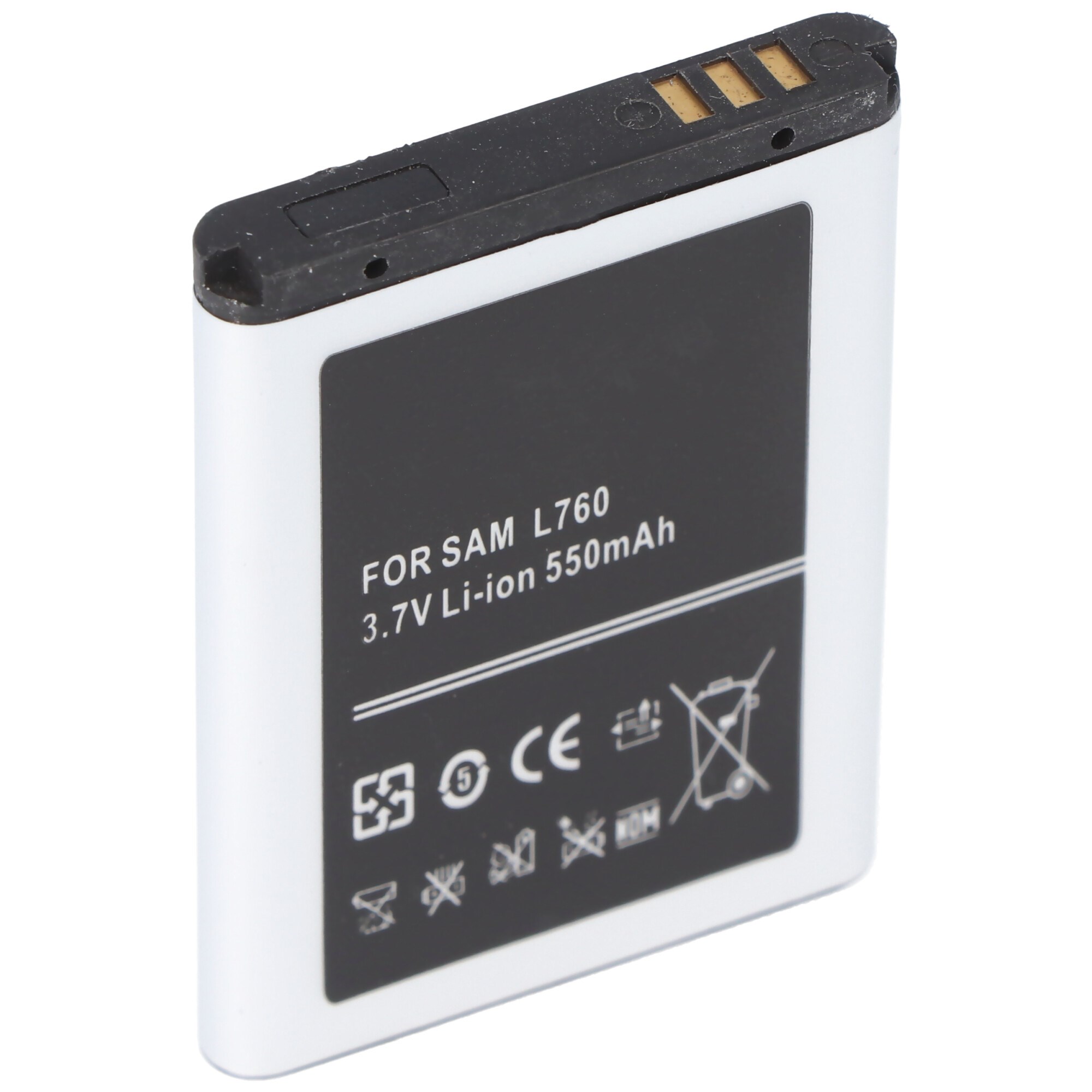 Samsung SGH-L760 Li-Polimer, AB553443DACSTD pil için uygun AccuCell pil