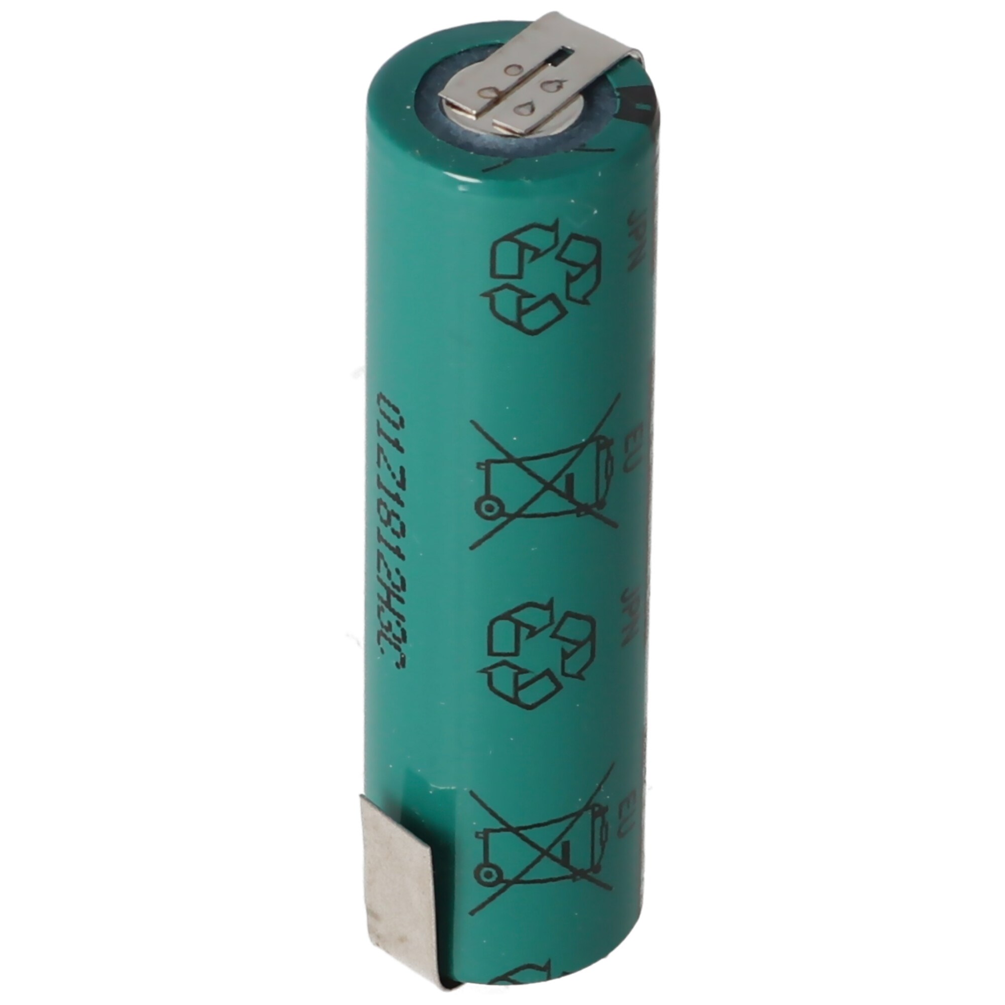 Sanyo FDK Flat Top NiMH pil 1.2V 1650mAh lehim etiketi Z-FORM