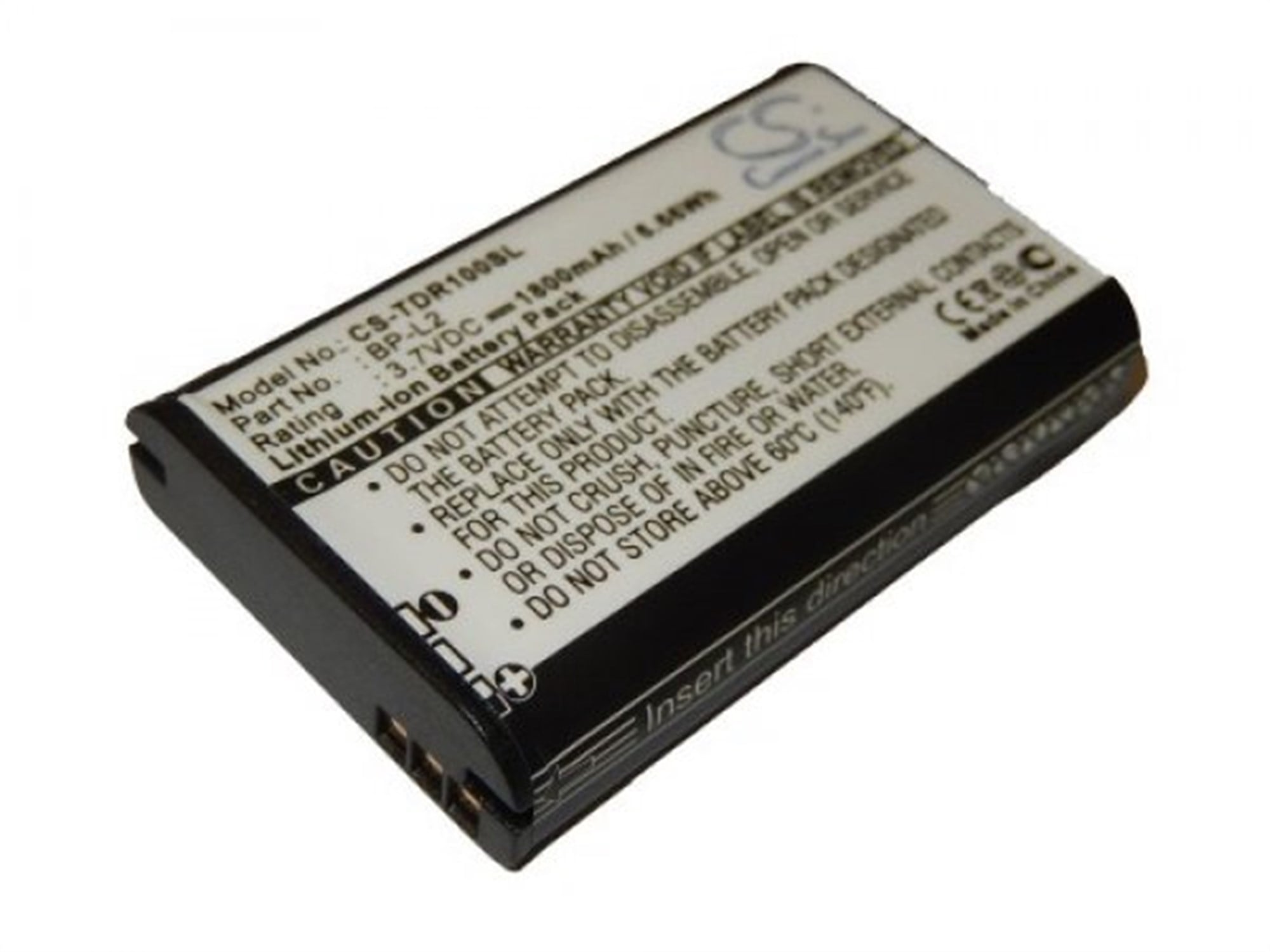 Tascam DR-1, GT-R1, DR serisi, BP-2L 3.7 Volt 1800mAh dikte makinesi için uygun pil