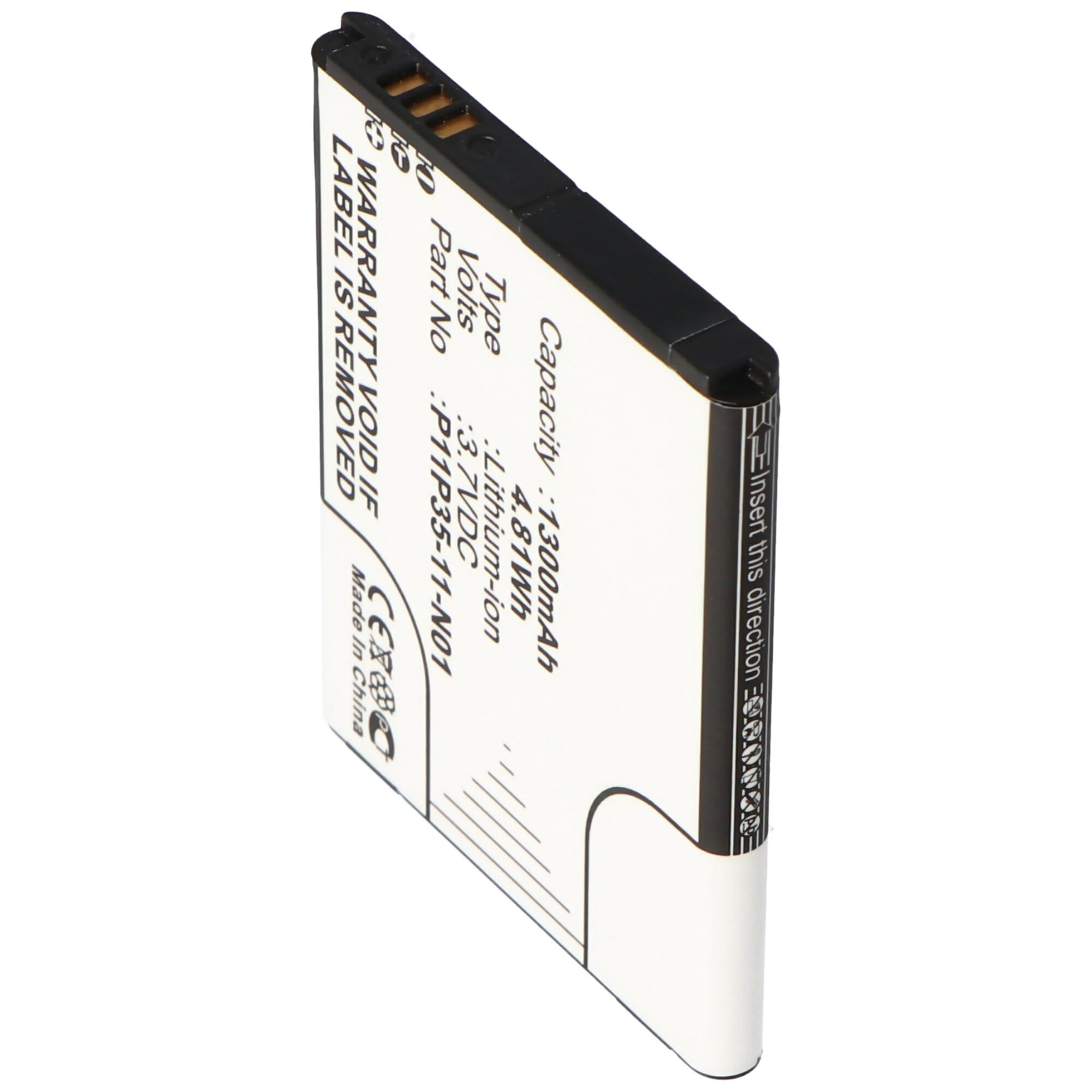 Texas Instruments Nspire CS CAS Grafiği, Li-ion, 3.7V, 1300mAh, 4.8Wh için uygun pil