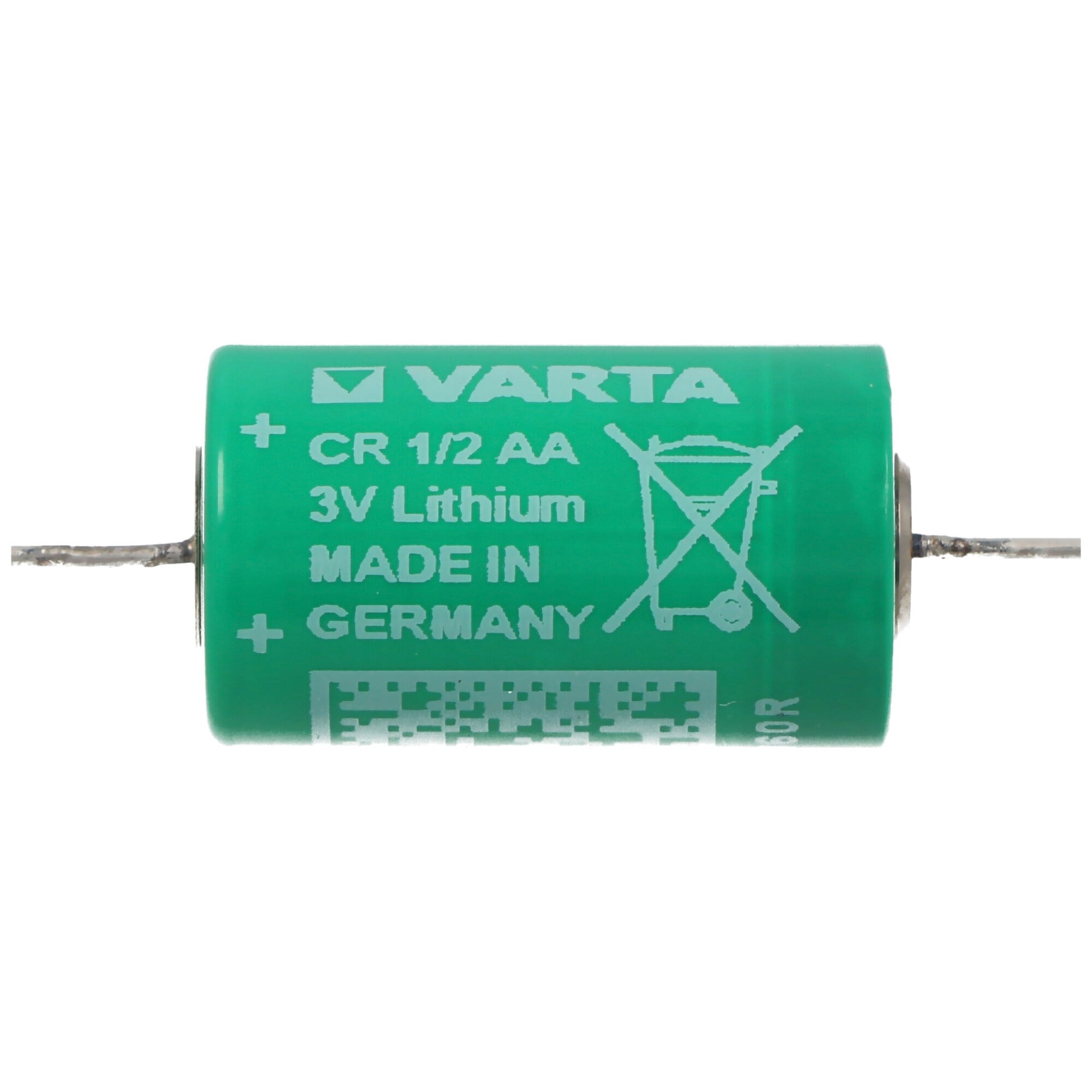 Varta CR1 / 2AA eksenel lehim teli ile 6127 lityum pil