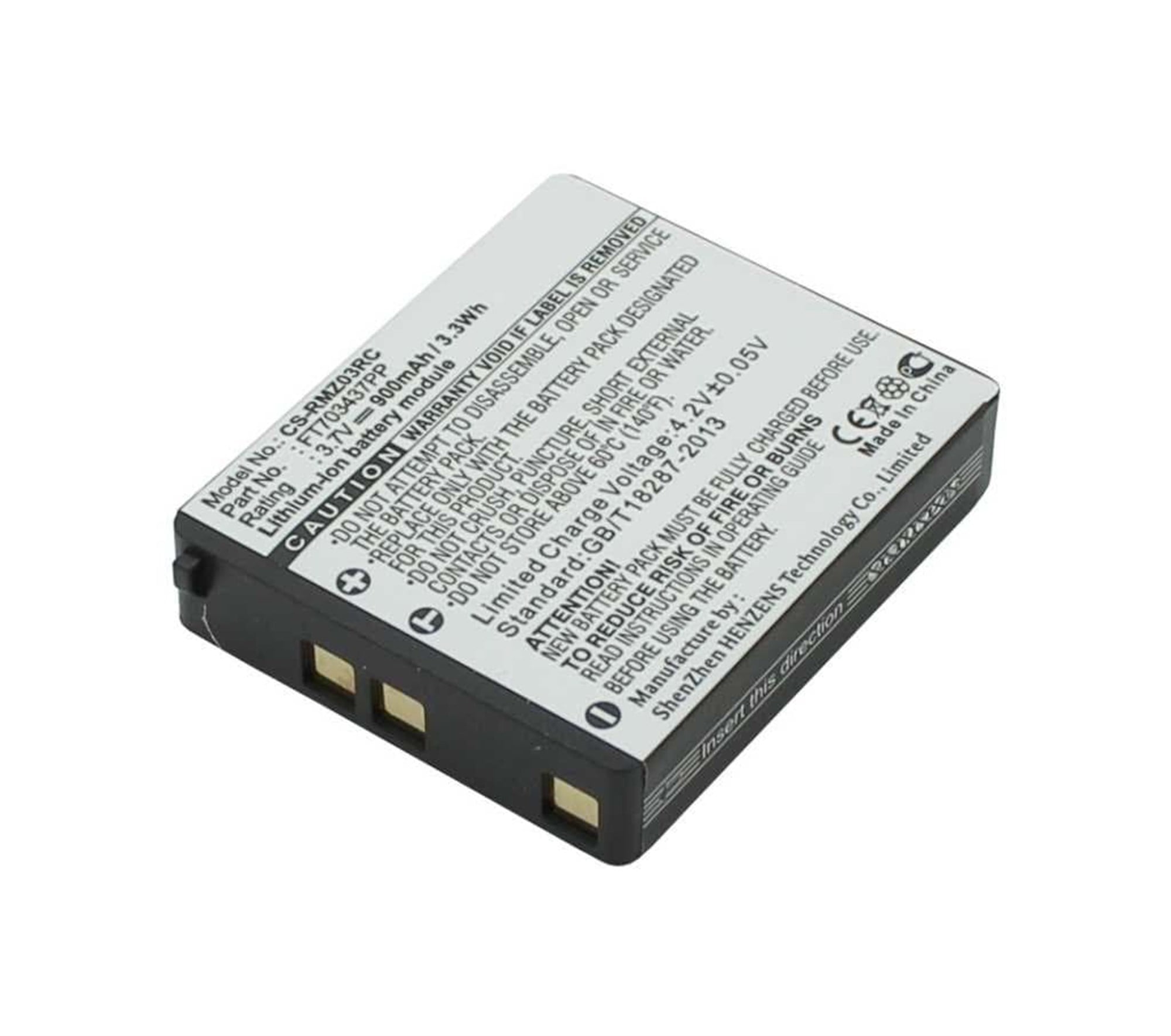Yedek pil LiIon 3.7 V 900 mAh Razer RC03-001201 için uygun