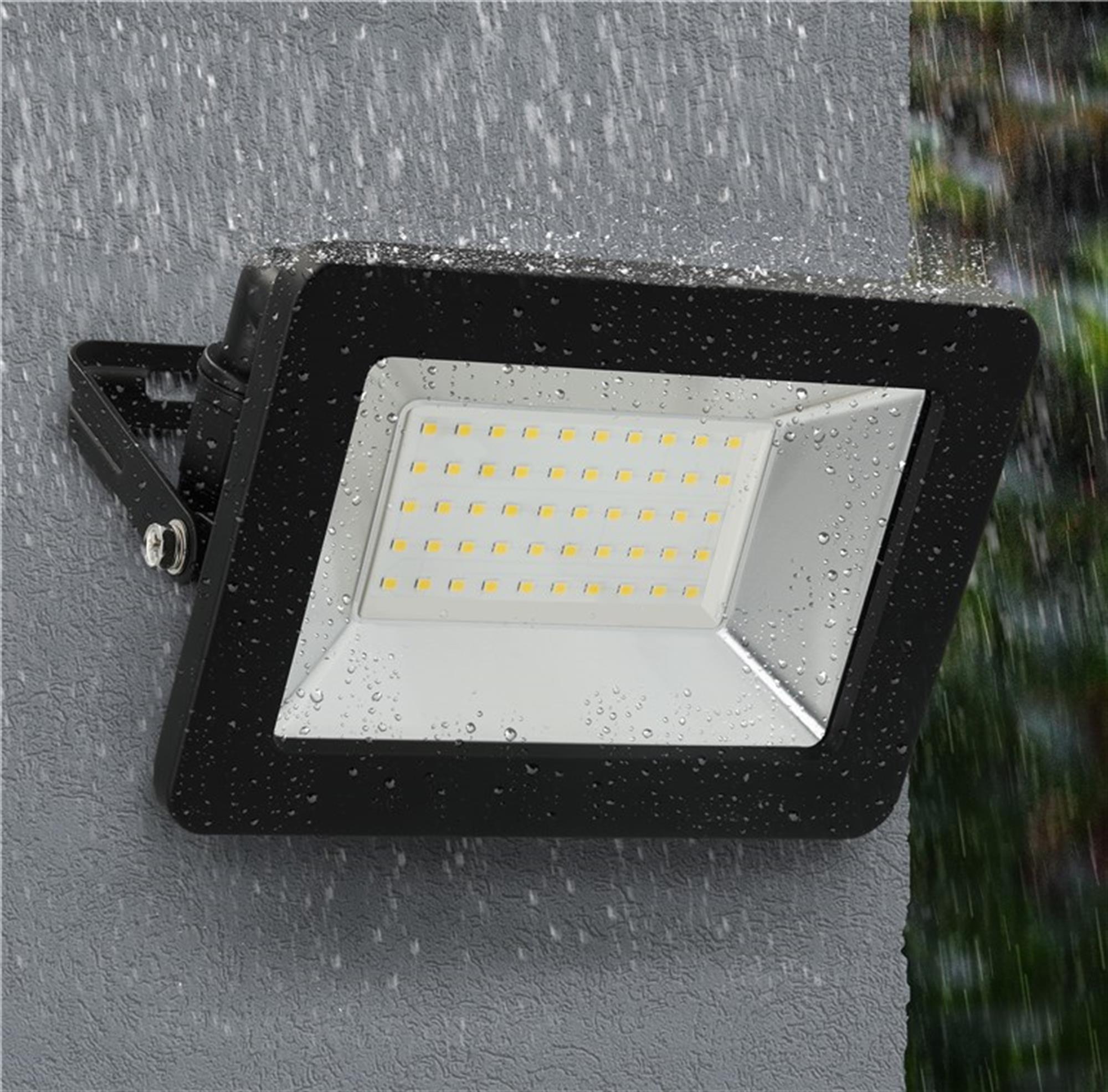 Goobay LED dış mekan spot ışığı, 30 W - 2550 lm, nötr beyaz ışık (4000 K) ve