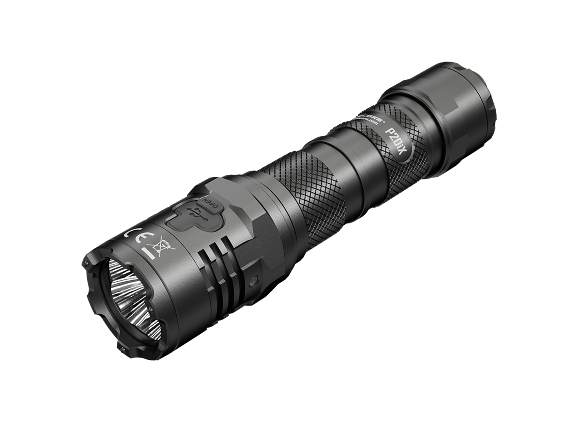 Nitecore P20iX LED el feneri, 4000 lümen, hafıza fonksiyonlu taktik el  feneri, 21700 Li-Ion pil