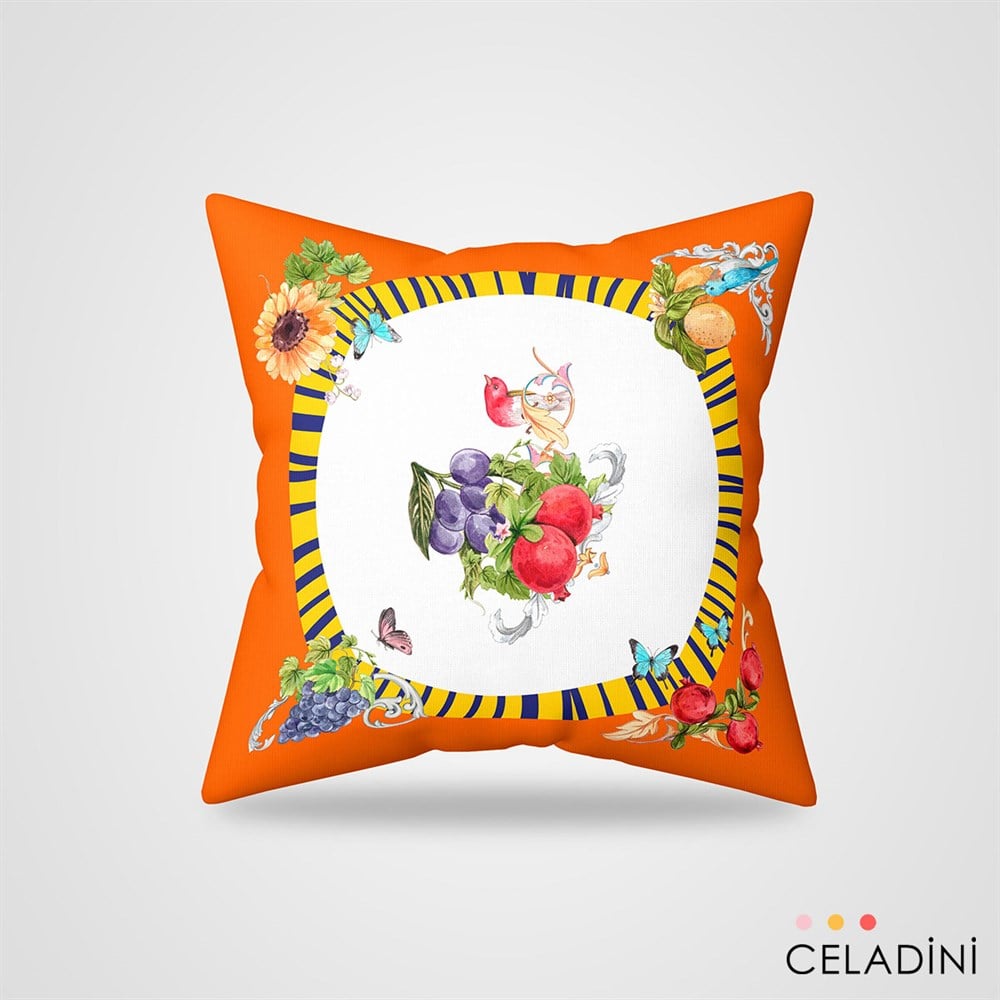 Akdeniz Serisi 45x45 cm Kırlent Kumaşı
