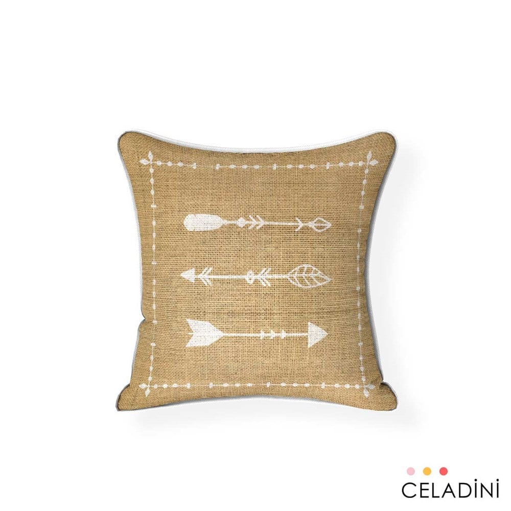 İndian Serisi 45x45 cm Kırlent Kumaşı
