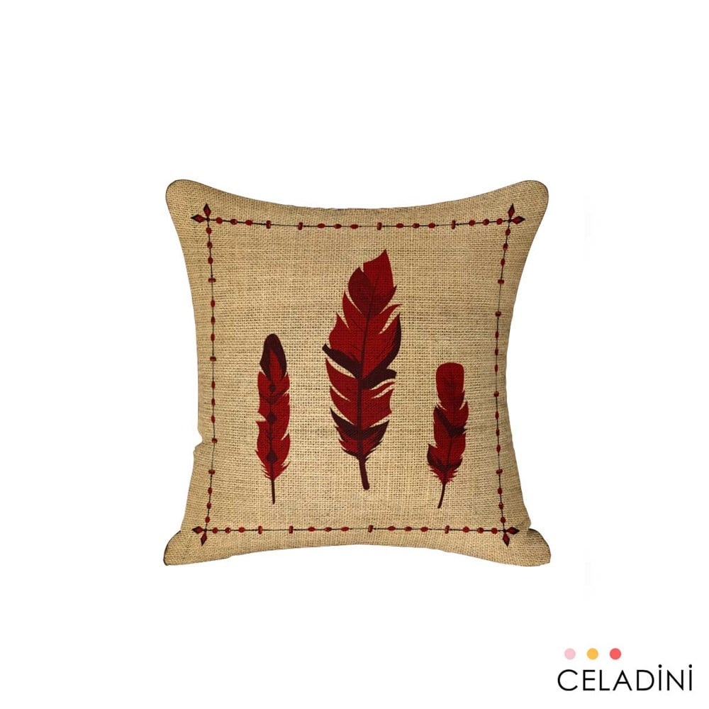 İndian Serisi 45x45 cm Kırlent Kumaşı