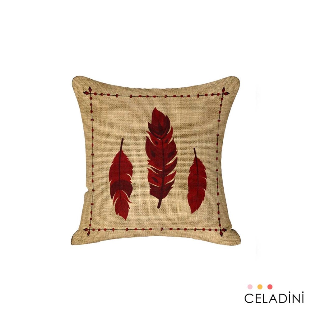 İndian Serisi 45x45 cm Kırlent Kumaşı