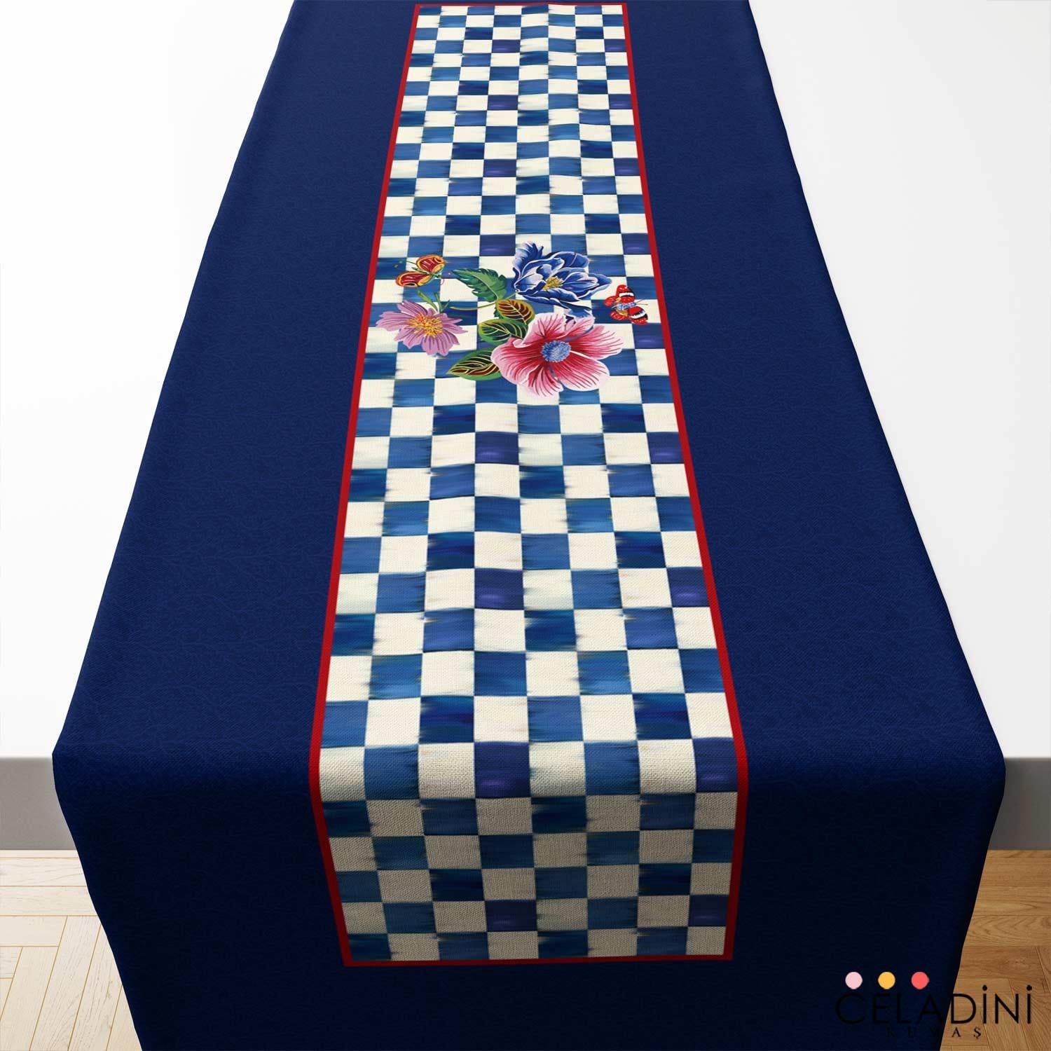 Safir Dama Serisi Runner Kumaşı (Model-3)
