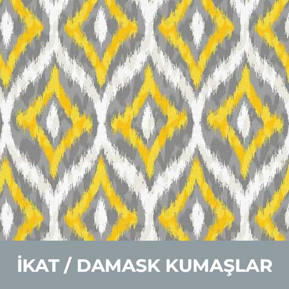 ikat ve damask kumaşlar