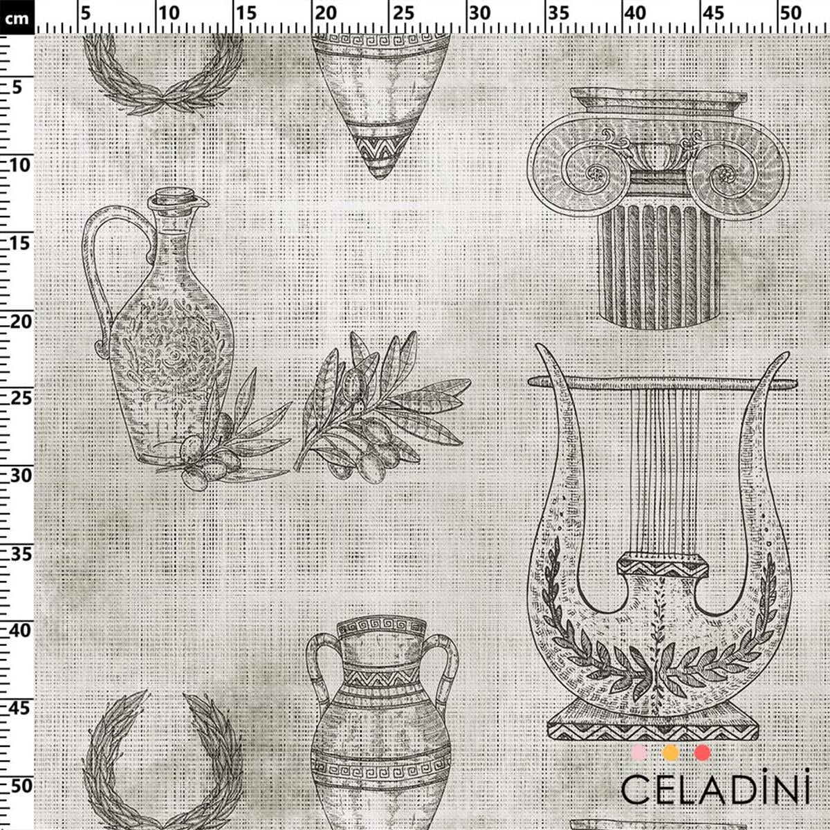 Antik Seri Metraj Kumaş