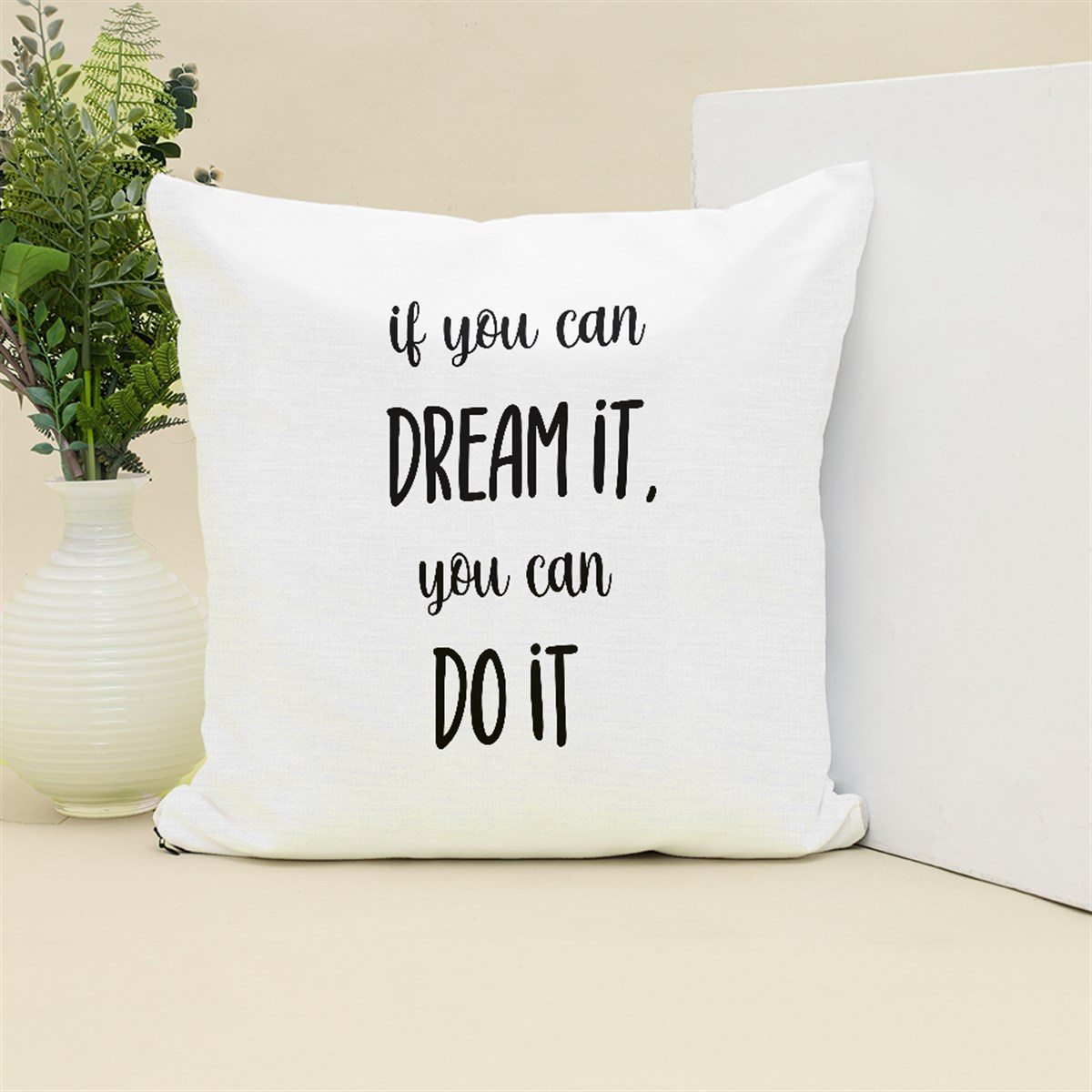 If you can dream it, you can do it. Kırlent Kumaşı