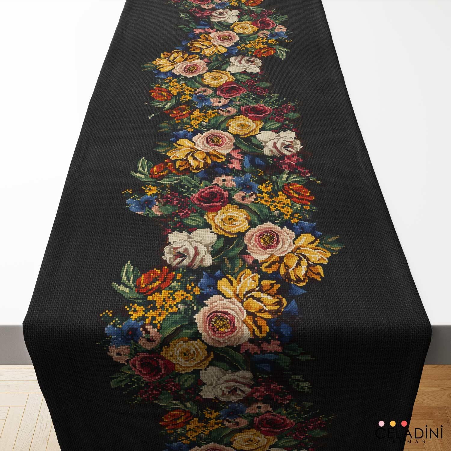 Karabağ Serisi Runner Kumaşı (Model-9)