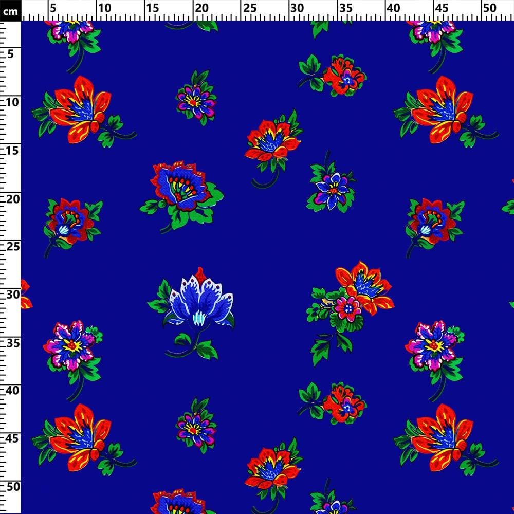 Pazen Görünümlü Kumaş Model-2 Mavi