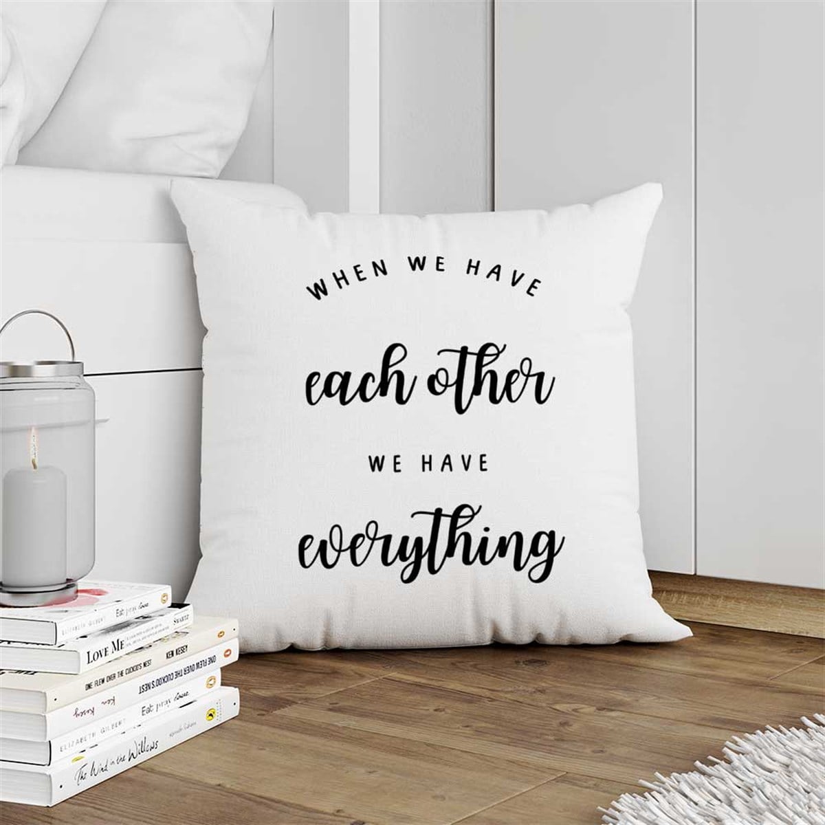 When we have each other we have everything. Kırlent Kumaşı