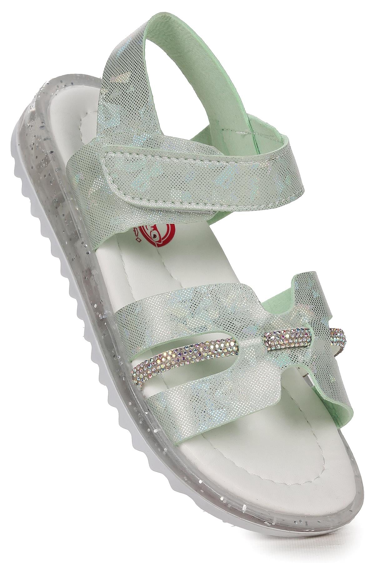 2345 Kız Çocuk Sandalet Mint Yeşili