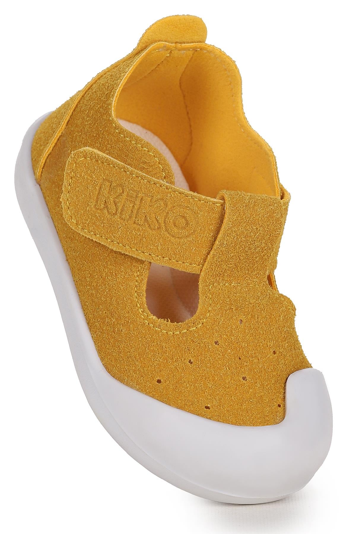 Elroy İlk Adım Bebe Cırtlı Erkek Bebek Spor Ayakkabı Sarı