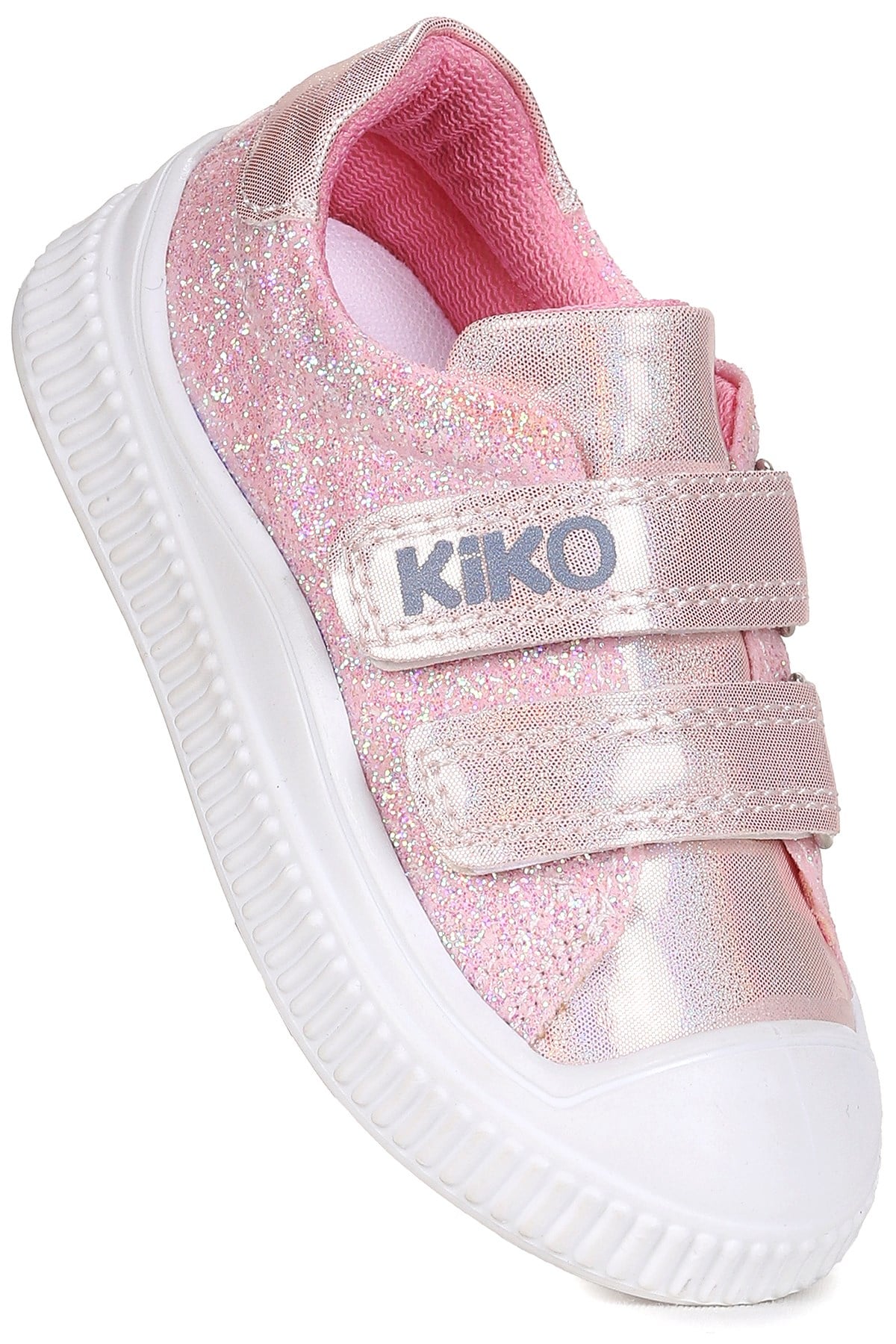 Glitter Cırtlı Kız Bebek Günlük Ayakkabı Pembe