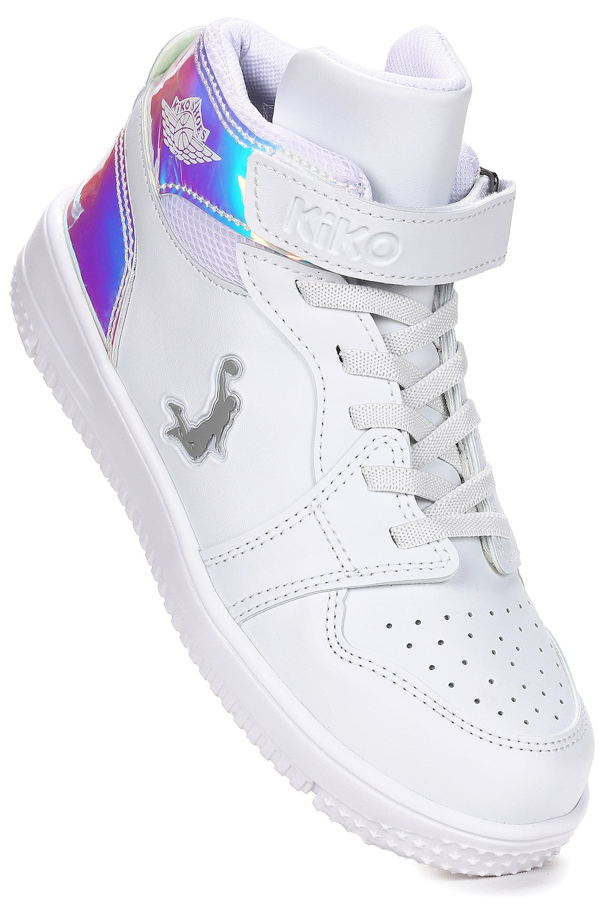 Jordan Hologram Cırtlı Kız Çocuk Spor Ayakkabı Beyaz