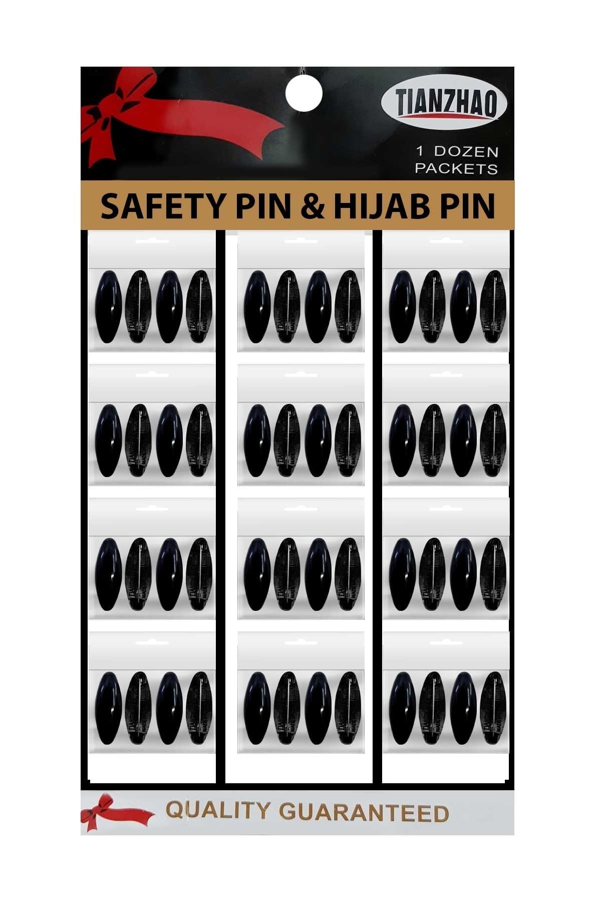 Başörtü İğnesi Safety Pins (48‘li)