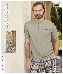 Erkek Pijama Takım K.kol 240324