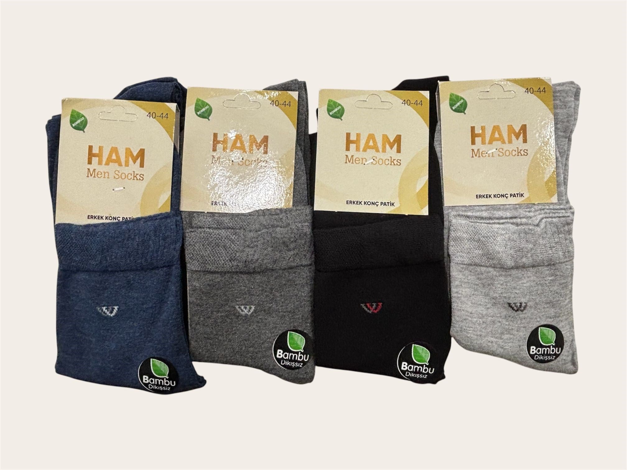 Ham Erkek Bambu Konç (12 Adet)