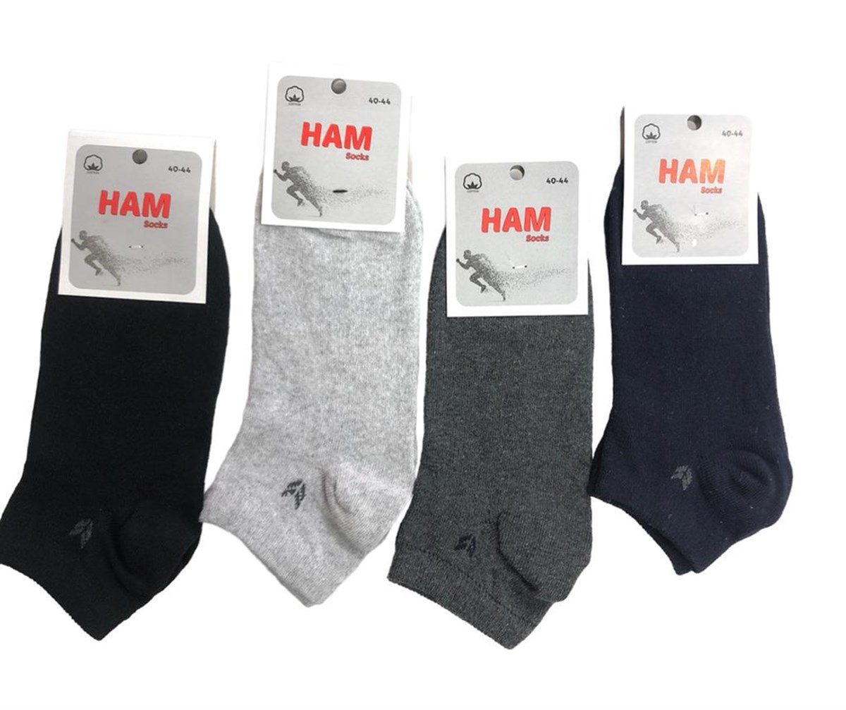 Ham Erkek Patik (12 Çift)