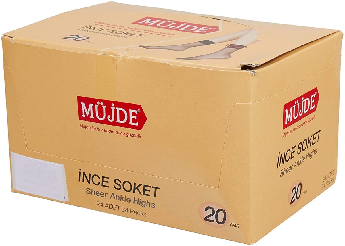 Müjde İnce Soket 20 Den (24 Adet)