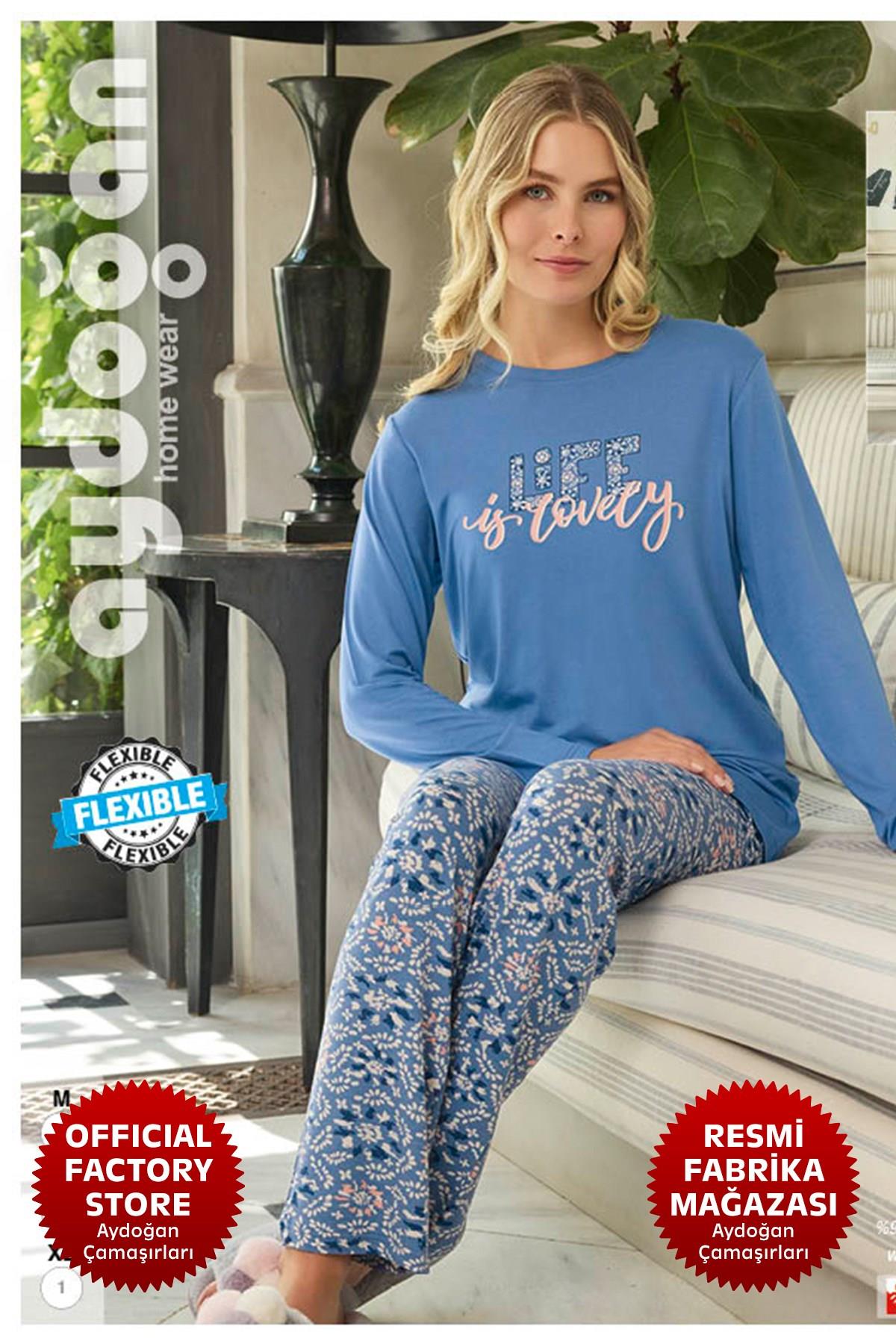 Aydoğan Bayan Viskon Pijama Takım [240631]