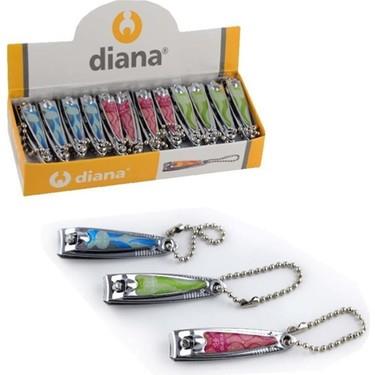 Diana 1002 Tırnak Makası Renkli Küçük [ 12 'li ]