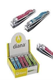 Diana 1004 Tırnak Makası Renkli Büyük [ 12'li ]