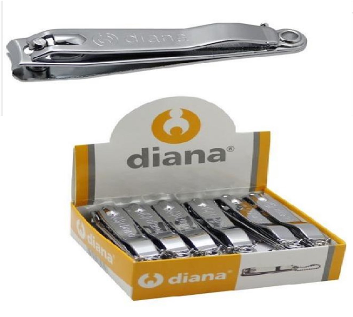 Diana Büyük Tırnak Makası 12 li Beyaz