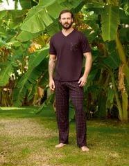 Erkek Pijama Takım K.kol 240338