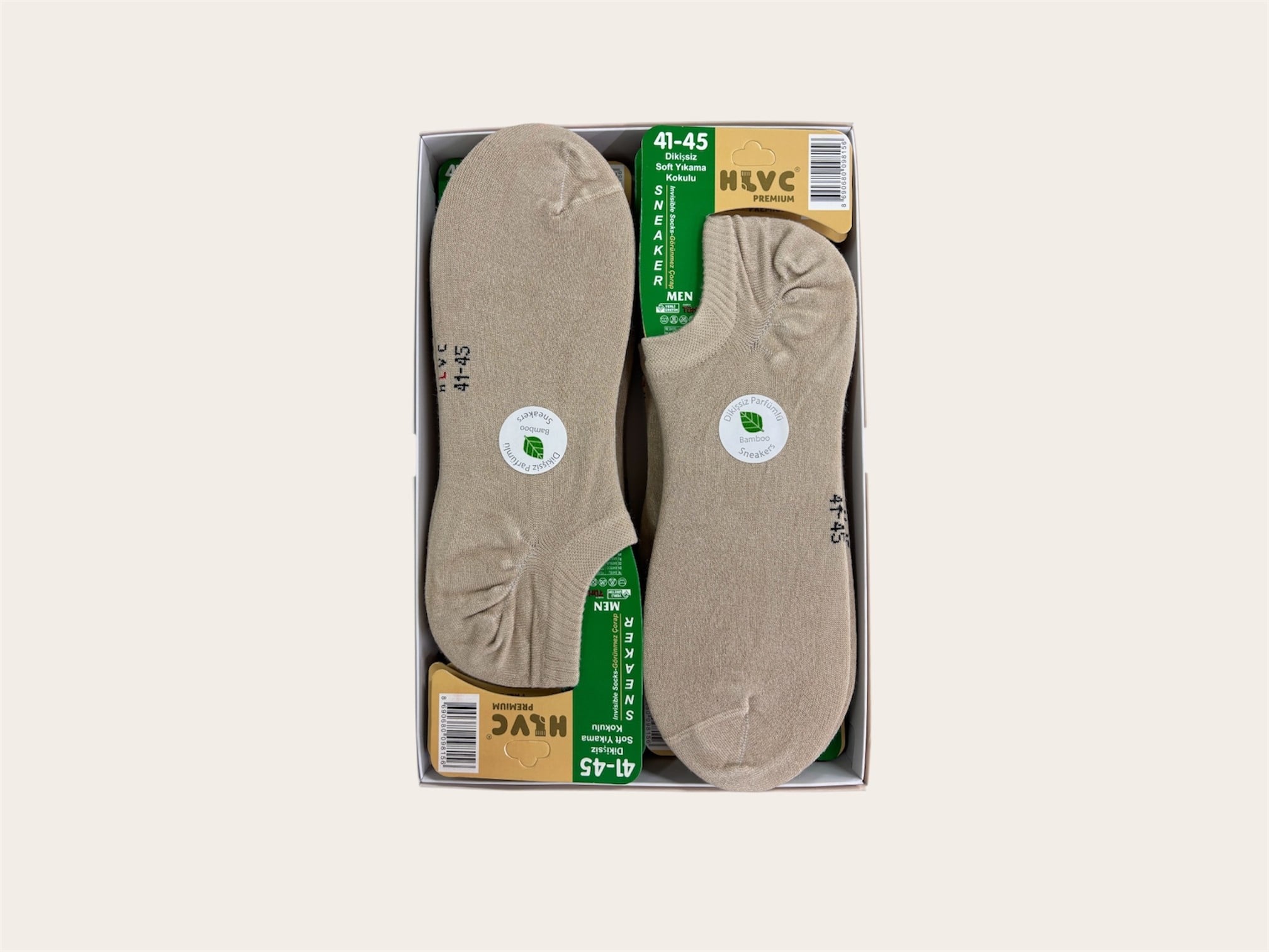 HLVC Erkek Bambu Sneaker Dikişsiz