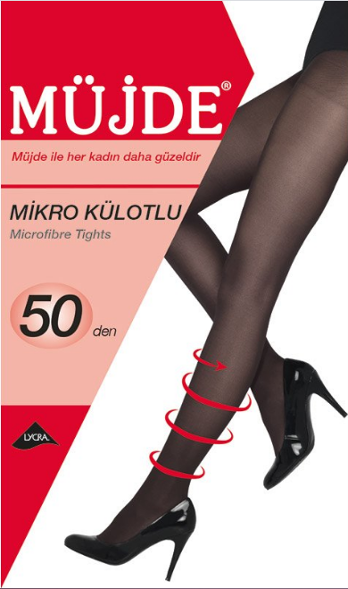 Müjde Micro 50 Kadın Kilotlu ( 6'lı )