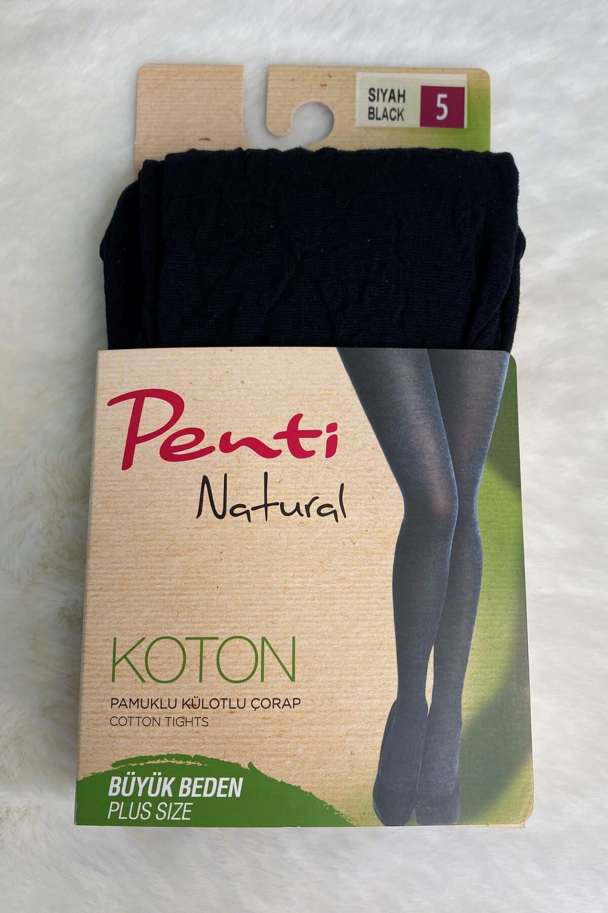 Pentilu Koton Külotlu Maxi 60 Den (6 Adet)