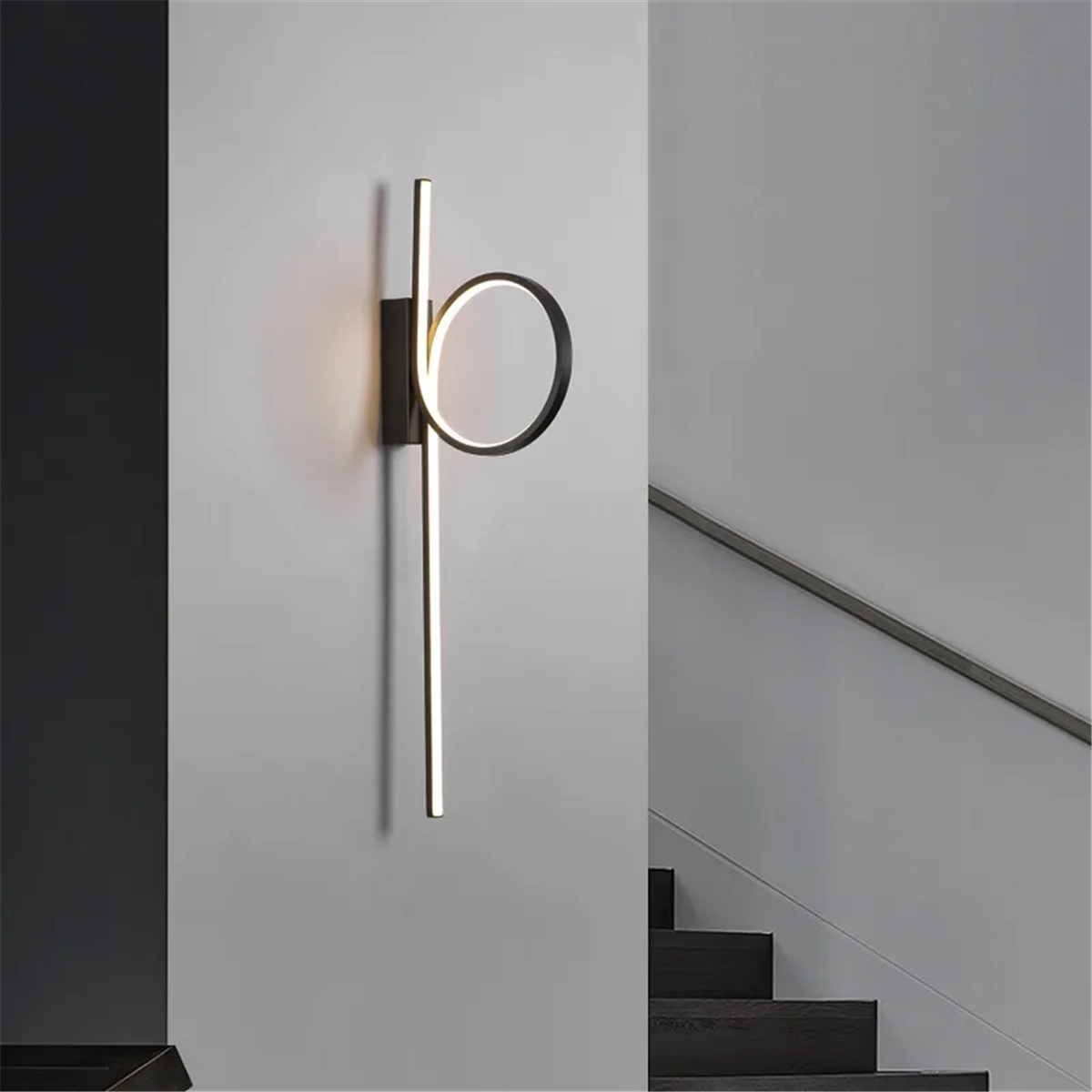 APLİK LED AYDINLATMAAPLİK LED AYDINLATMA-32-SİYAH