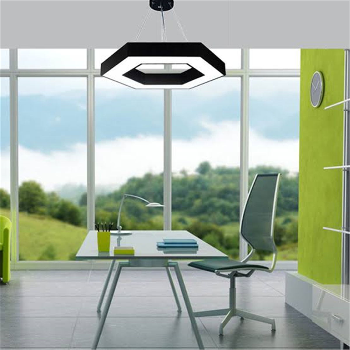 ALTIGEN LİNEER AYDINLATMAÇAP:60CM-H:150 CM ALTIGEN LİNEER AYDINLATMA (32W/3840LM/METRE İLE ÜRÜNLERİMİZ YÜKSEK IŞIK ŞİDDETİNE SAHİPTİR.)