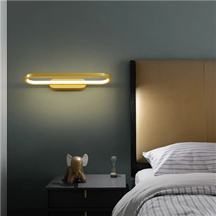 APLİK LED AYDINLATMAAPLİK LED AYDINLATMA-24-ESKİTME GOLD