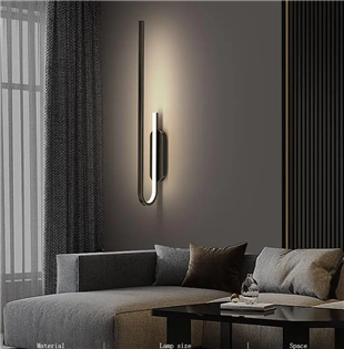 APLİK LED AYDINLATMAAPLİK LED AYDINLATMA-30-SİYAH